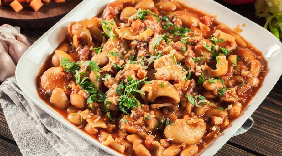 Pasta e fagioli – 1 sehr leckeres Stück Italien